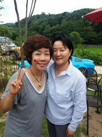 개그맨 김미화와 함께